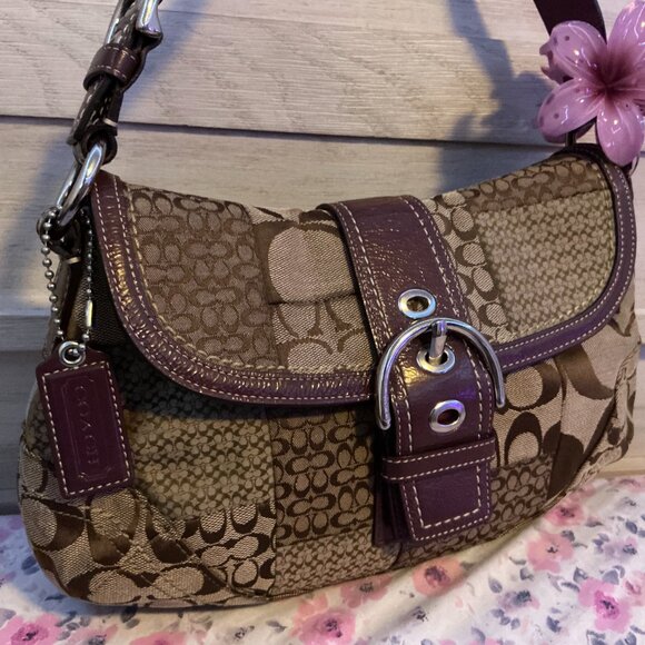 [SOLD] Y2K Coach Patchwork Soho Shoulder Bag - Picture 7 of 7